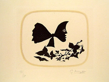 Georges Braque Frontispiece from Aout 1958