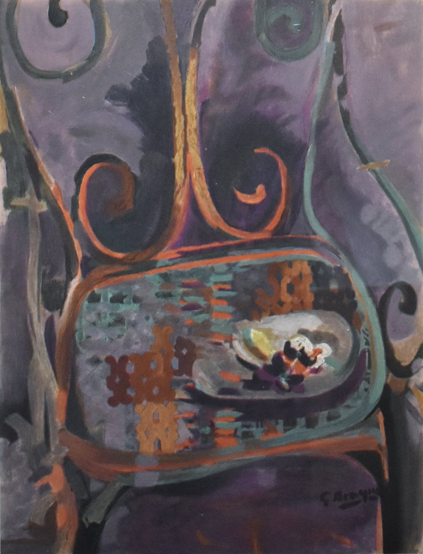 Georges Braque La Chaise 1963