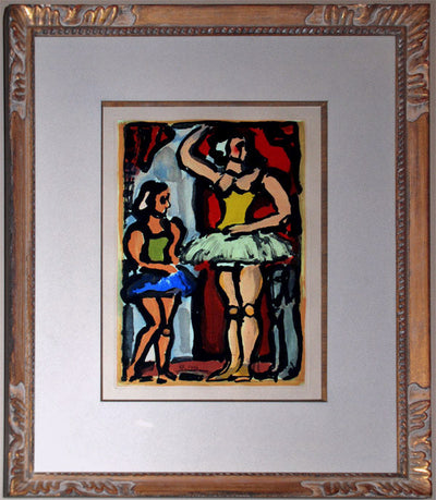 Georges Rouault Circus of the Flying Stars: The Ballerinas 1938