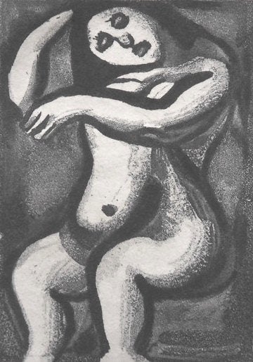 Georges Rouault Nu Assis (Seated Nude)