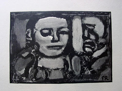 Georges Rouault Two Contemporary Figures 1939