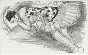 Henri Matisse Danseuse Endormie au Divan (Duthuit 485) 1927