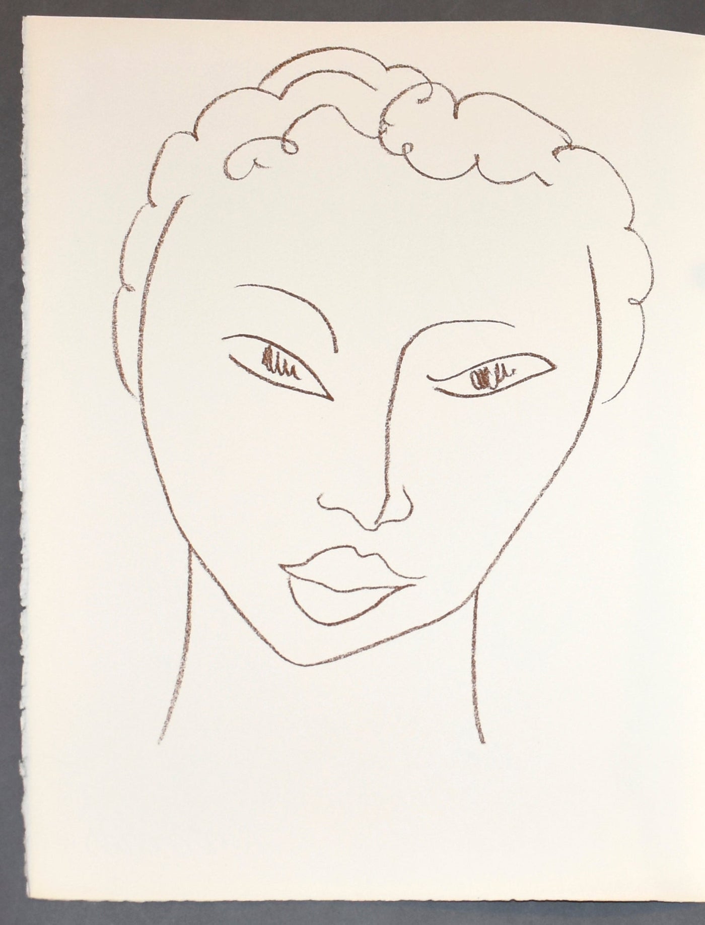 Henri Matisse Dedicace, from Poesies Antillaises (Duthuit 37) 1972