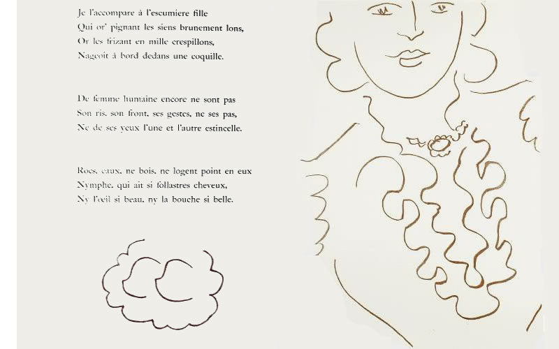 Henri Matisse Florilege des Amours, Plate LXII (Duthuit 25) 1948