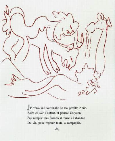 Henri Matisse Florilege des Amours, Plate LXX (Duthuit 25) 1948