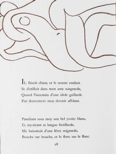 Henri Matisse Florilege des Amours, Plate XI (Duthuit 25) 1948