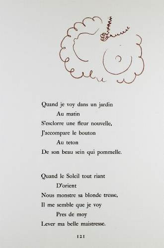 Henri Matisse Florilege des Amours, Plate XLIII (Duthuit 25) 1948