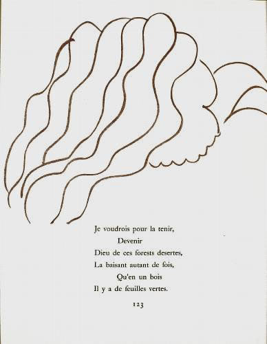 Henri Matisse Florilege des Amours, Plate XLIV (Duthuit 25) 1948