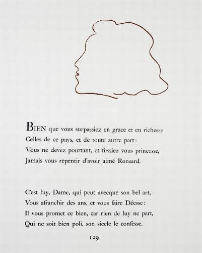 Henri Matisse Florilege des Amours, Plate XLVII (Duthuit 25) 1948
