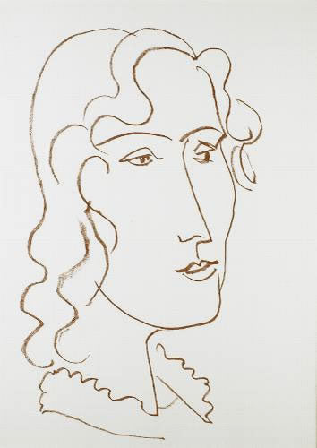 Henri Matisse Florilege des Amours, Plate XVIII (Duthuit 25) 1948