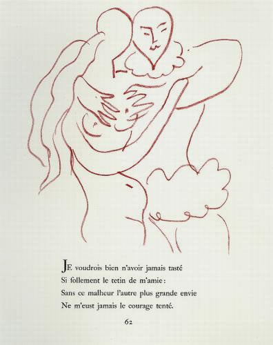 Henri Matisse Florilege des Amours, Plate XXII (Duthuit 25) 1948