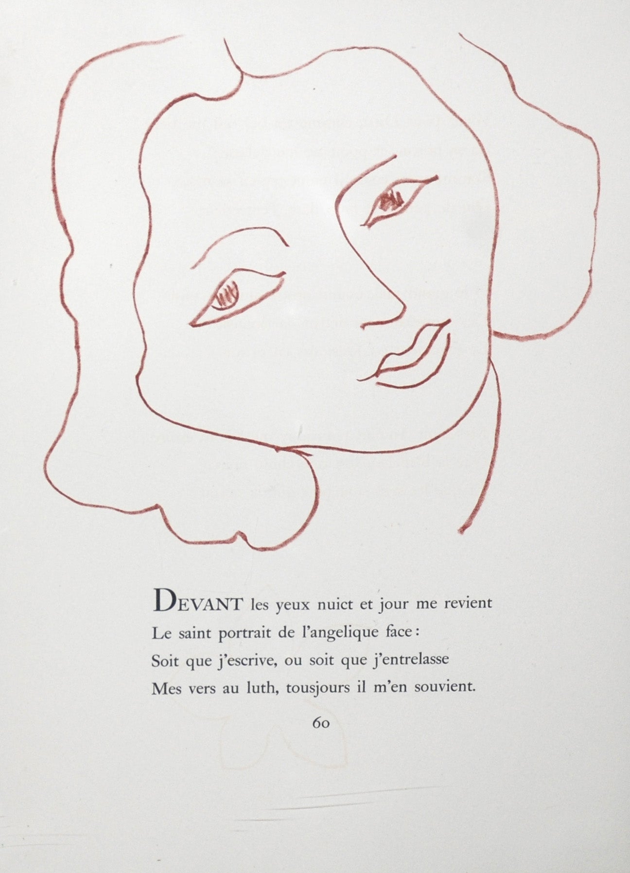Henri Matisse Florilege des Amours, Plate XXI (Duthuit 25) 1948