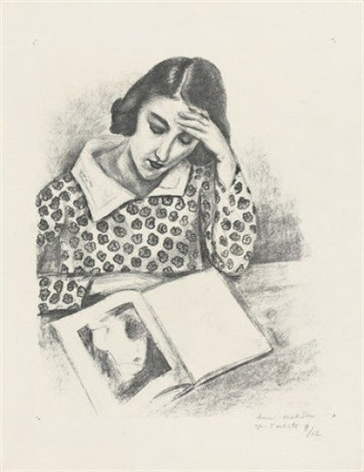 Henri Matisse Grande liseuse (Duthuit 437) 1923