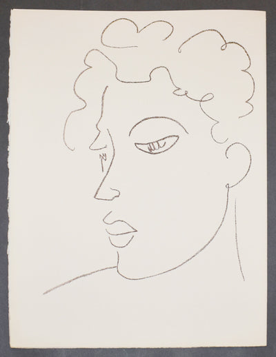 Henri Matisse L'Eveil, from Poesies Antillaises (Duthuit 37) 1972
