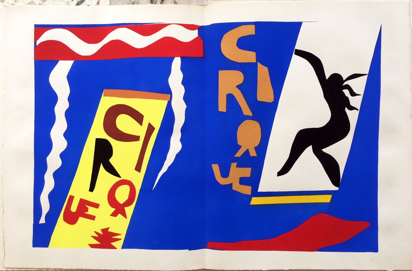 Henri Matisse Le Cirque, from Jazz (Duthuit 22) 1947