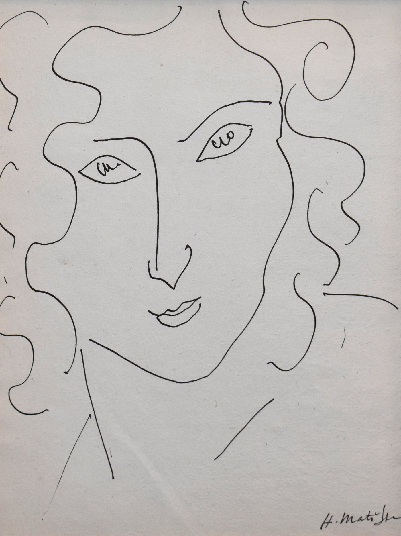 Henri Matisse Le Vent des Epines (Dupin 51) 1947