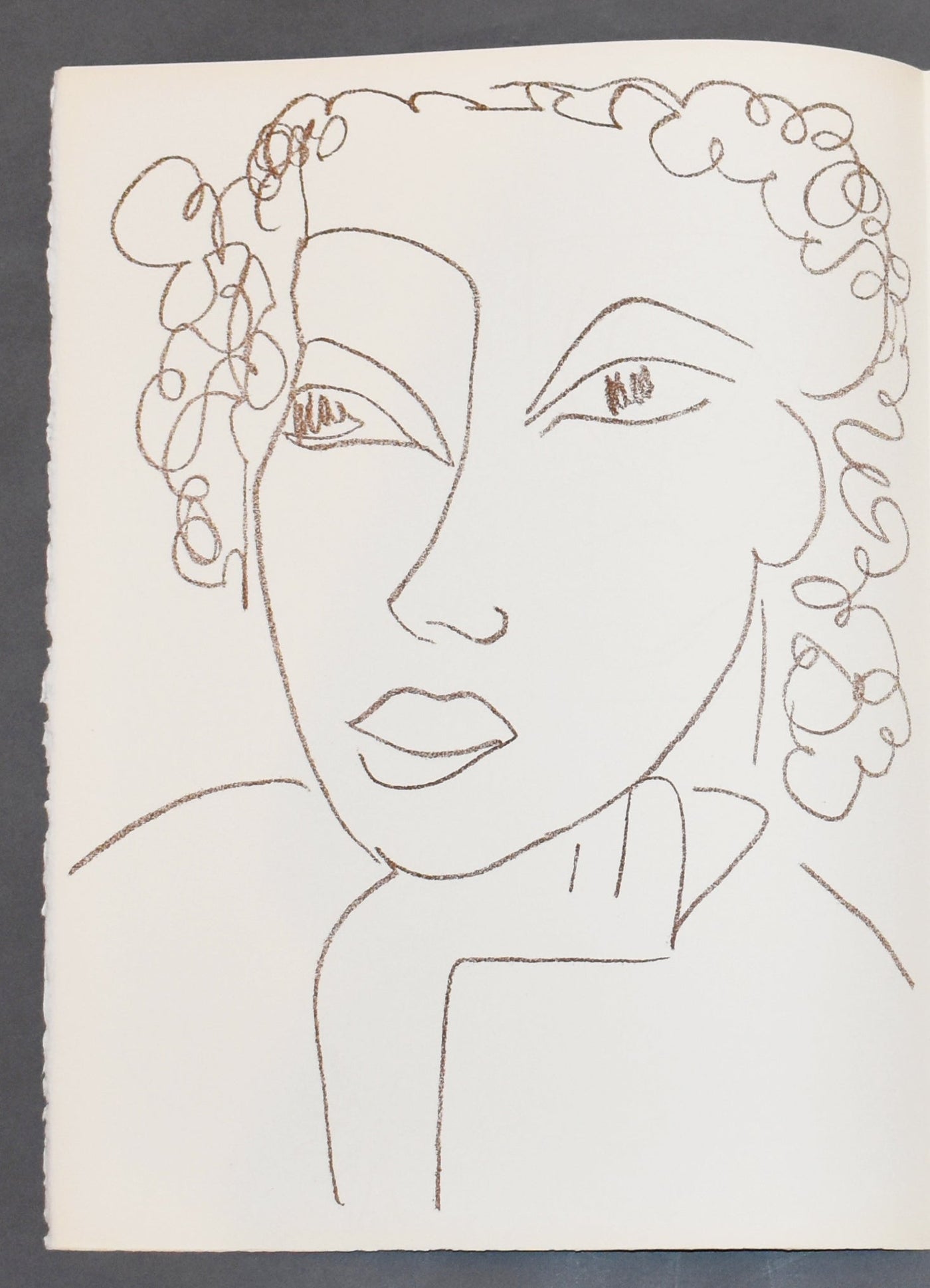 Henri Matisse Lied Dement, from Poesies Antillaises (Duthuit 37) 1972