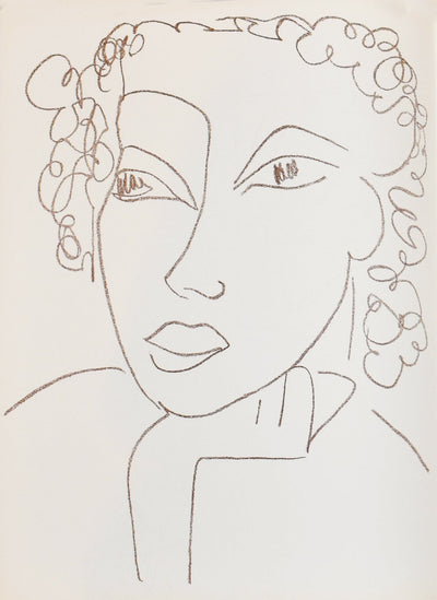 Henri Matisse Lied Dement, from Poesies Antillaises (Duthuit 37) 1972