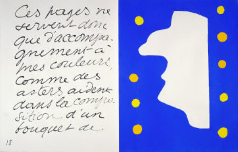 Henri Matisse M. Loyal, from Jazz (Duthuit 22) 1947