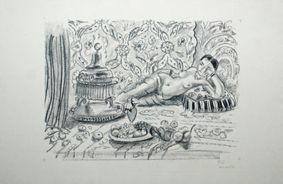 Henri Matisse Odalisque, Brasero et Coupe de Fruits (Duthuit 504) 1929