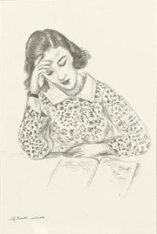Henri Matisse Petite liseuse (Duthuit 431) 1923