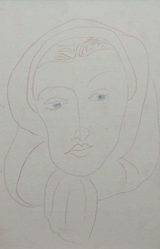 Henri Matisse Poemes (Duthuit 28) 1950