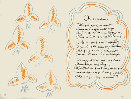 Henri Matisse Poemes (Duthuit 28) 1950