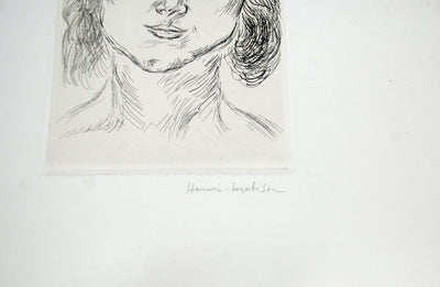 Henri Matisse Portrait of Mlle. Marguerite Matisse (Duthuit 2) 1920