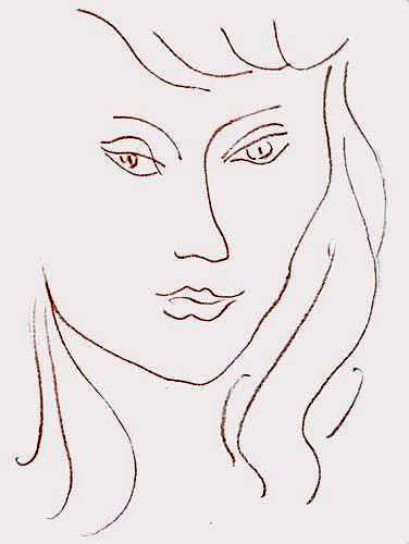 Henri Matisse Visages 1946