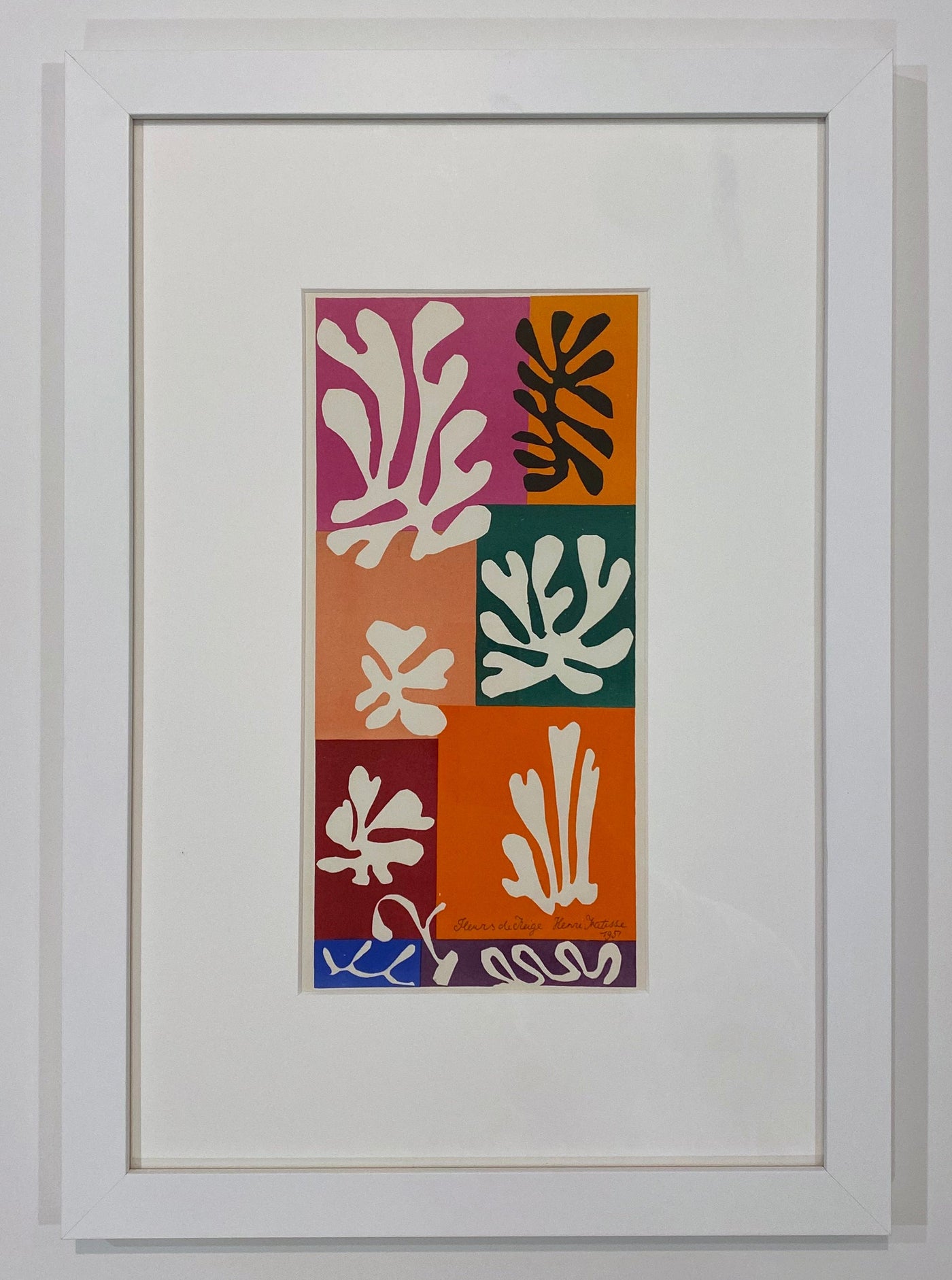 Henri Matisse (after) Fleurs de Neige (Duthuit 139) 1958