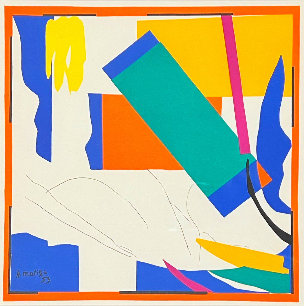 Henri Matisse (after) Souvenirs d'Oceanie (Duthuit 139) 1958