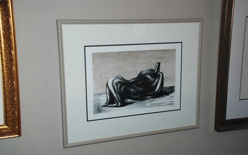 Henry Moore Draped Reclining Figure 1975