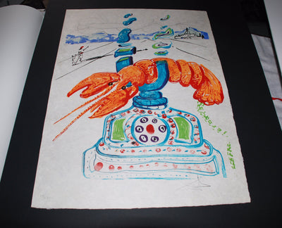 Imaginations and Objects of the Future Cybernetic Lobster Telephone (Field 75-11I) 1975