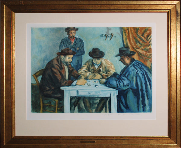 Jacques Villon Les Joueurs des Cartes (The Card Players) 1929 ...