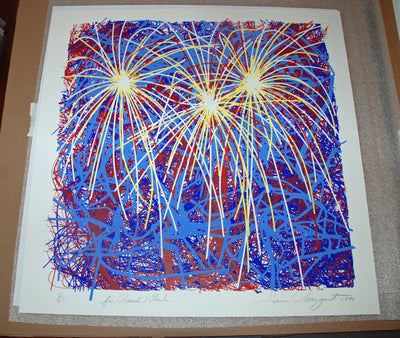 James Rosenquist Fireworks for President Clinton 1996