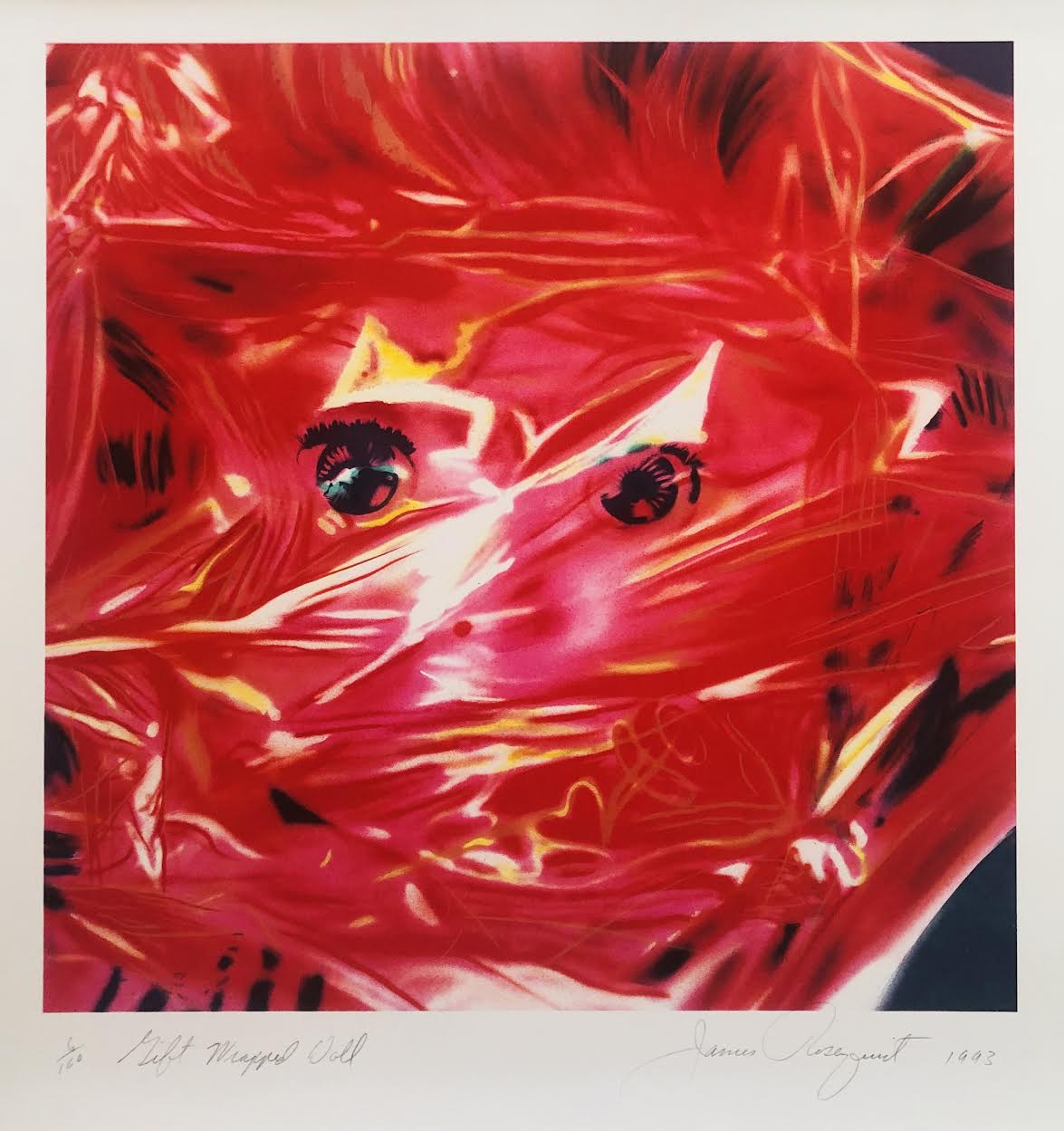 James Rosenquist Gift Wrapped Doll 1993