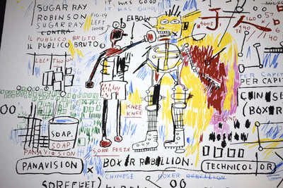Jean-Michel Basquiat Boxer Rebellion 2018