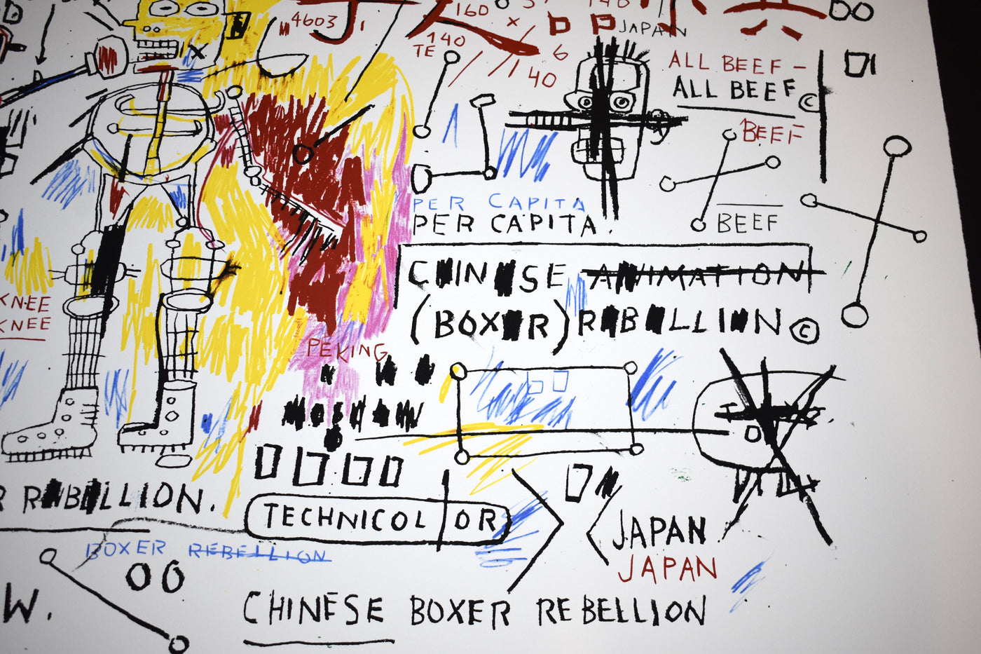 Jean-Michel Basquiat Boxer Rebellion 2018