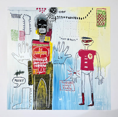 Jean-Michel Basquiat Piano Lesson (Published by Pace Prints) 2022