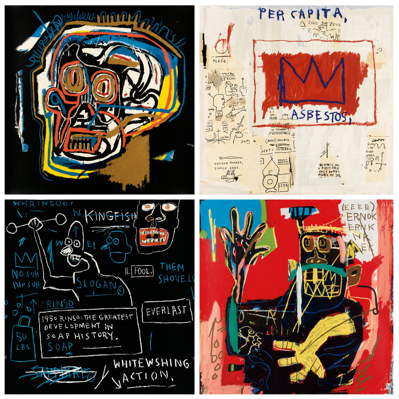 Jean-Michel Basquiat Portfolio I 2001