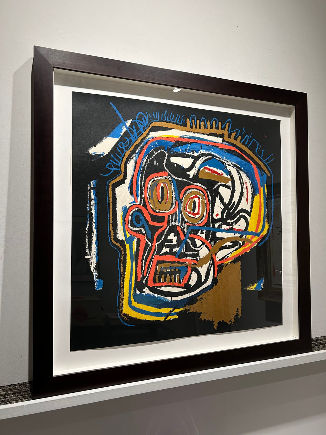 Jean-Michel Basquiat Untitled (Head) 2001 – Georgetown Frame Shoppe