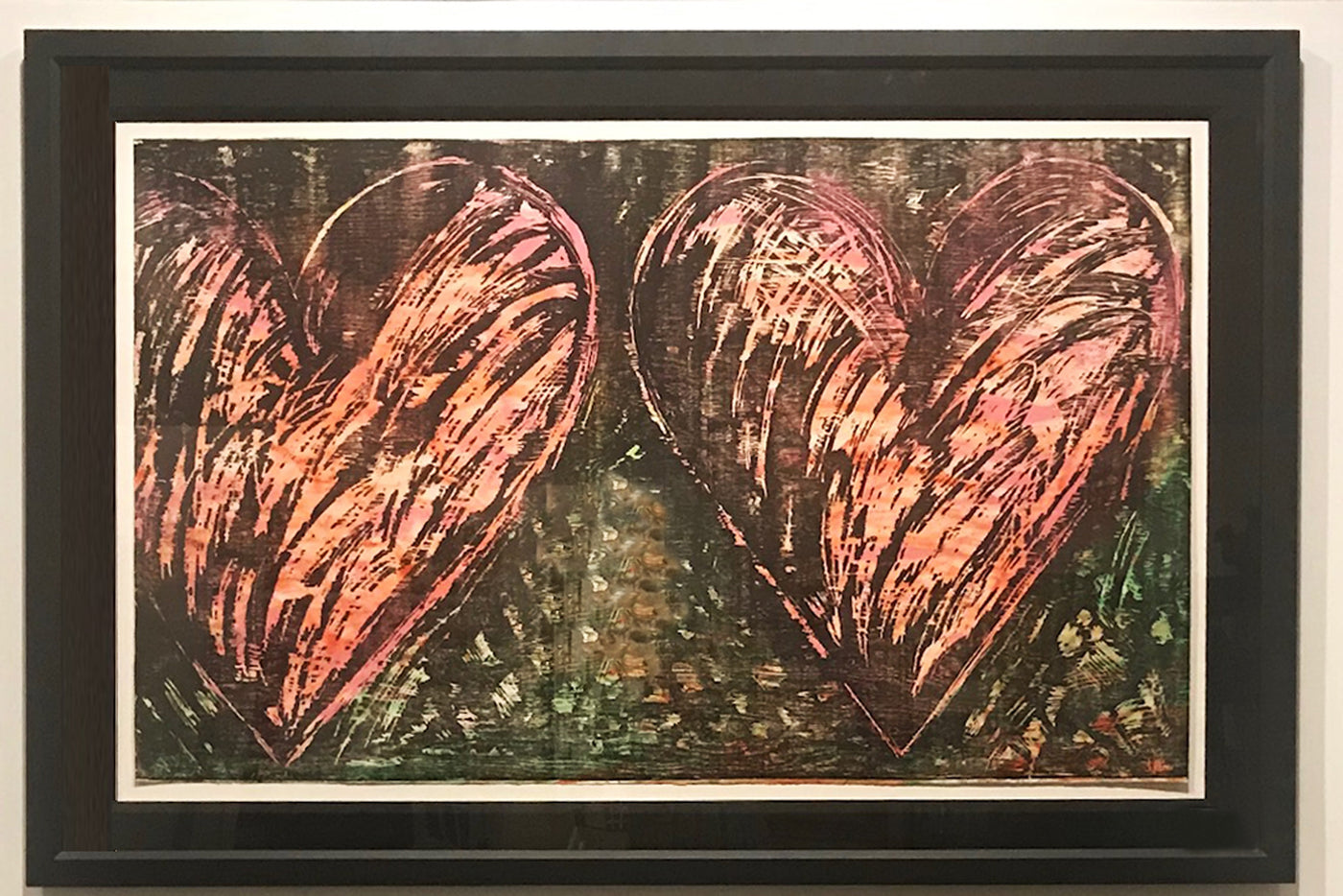 Jim Dine Two Hearts in the Forest 1981