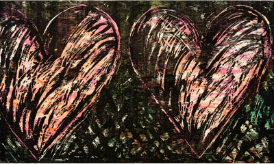 Jim Dine Two Hearts in the Forest 1981