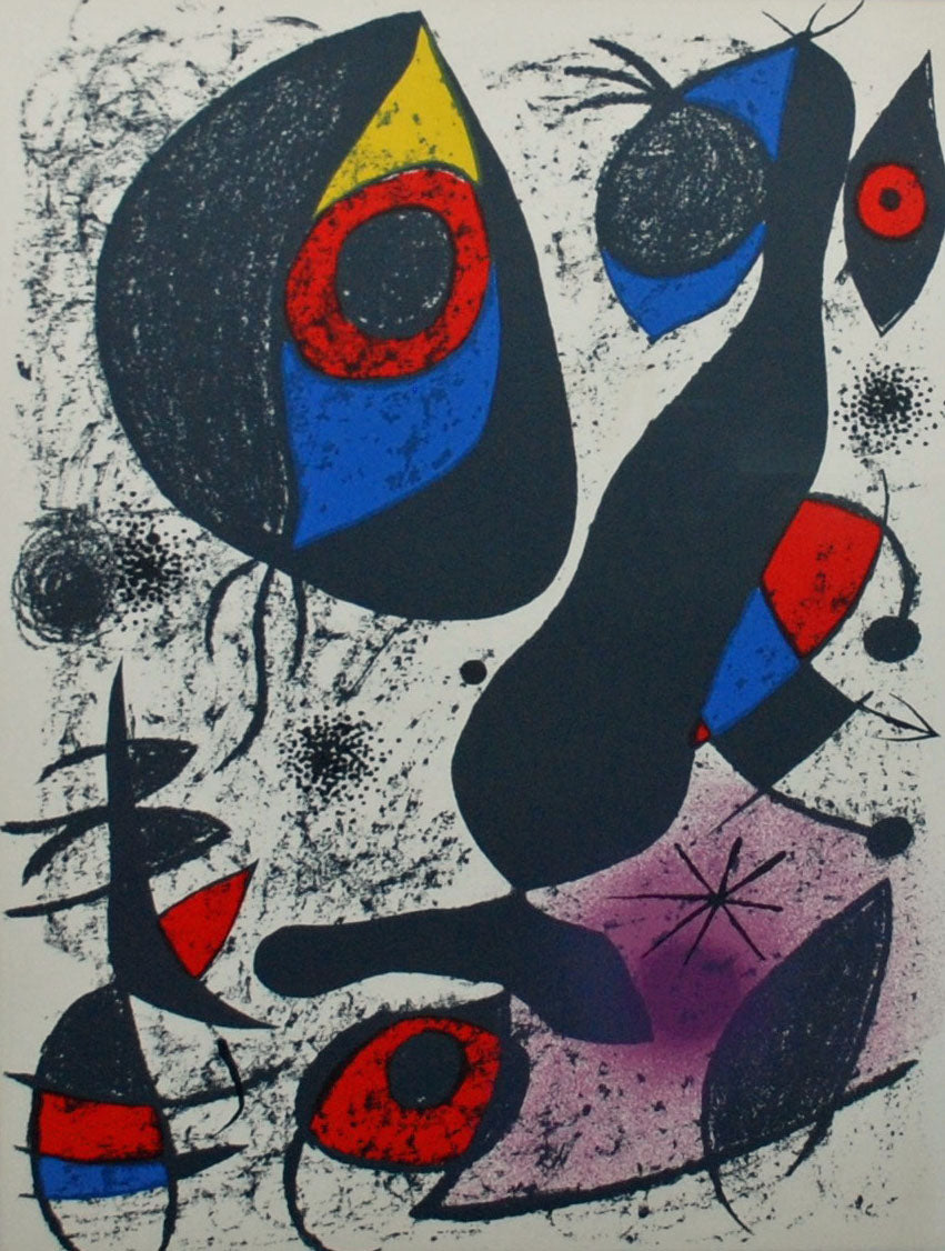 Joan Miro A l'Encre I (Mourlot 837) 1972