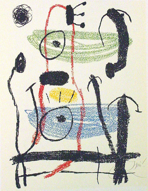 Joan Miro Album 21 (Cramer 241) 1978