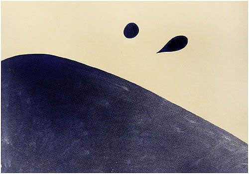 Joan Miro Cantic del Sol, Plate 18 (Dupin 855) 1975