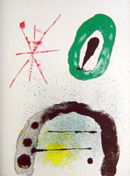 Joan Miro Ceramiques Monumentales, Plate 7 (Cramer 83) 1963