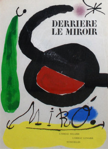 Joan Miro Derriere le Miroir #164-165 (Cover) (Cramer 112*) 1967