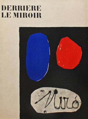 Joan Miro Derriere le Miroir #57-58-59 (Cover) (Cramer 26 Mourlot 193) 1953
