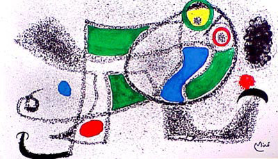 Joan Miro Foundation Maeght, Plate II 1968